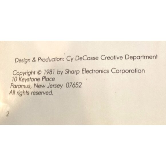 Sharp Carousel Convection Microwave Cookbook 1981 Hardcover - Picture 2 of 3